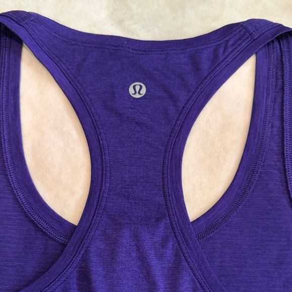 Lululemon Purple Swiftly Tech Racerback Tank Top - Picture 3 of 3